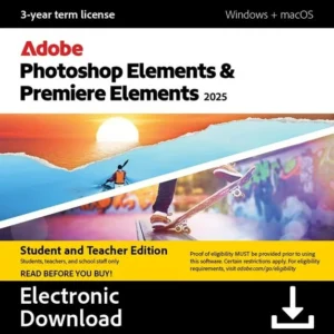 Photoshop & Premiere Elements 2025